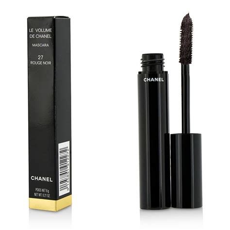 volume de chanel rouge noir|Chanel Noir volume mascara.